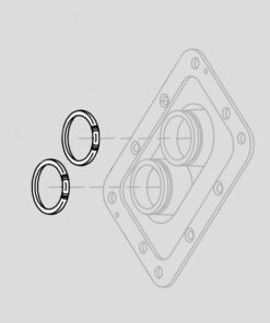 10128 Ring set (2)  for Fischbein Empress Seals